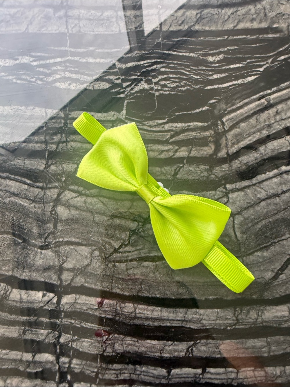 Neon Lime Adjustable Bow for Dogs ! New FREE when you buy any 3 items in closet